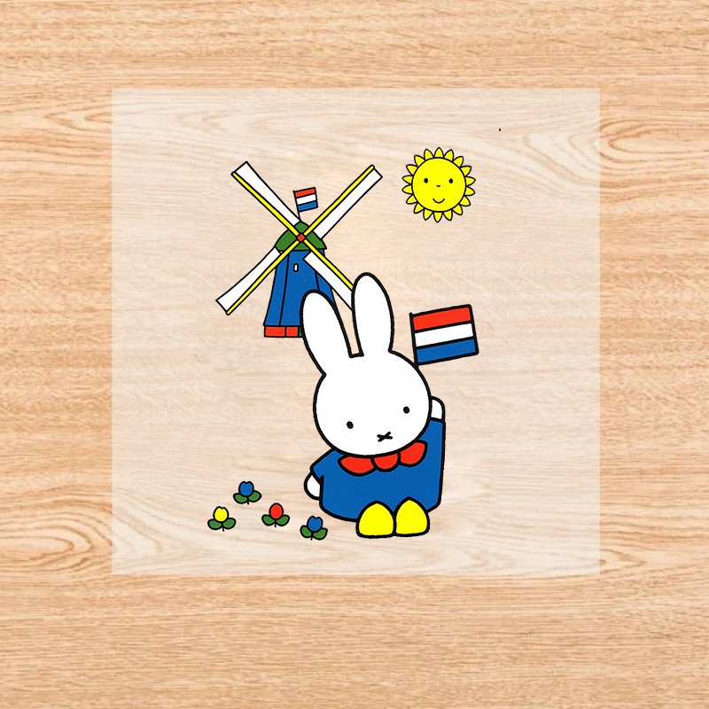Cute Miffyed Iron on Patches C - مراجعة Iron On Patch وسعره