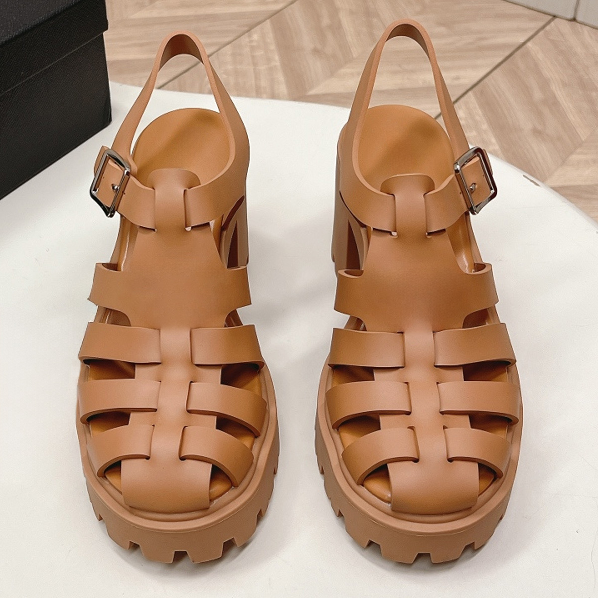 2026 New Women's Round Toe Lea - مراجعة Sewing New وسعره