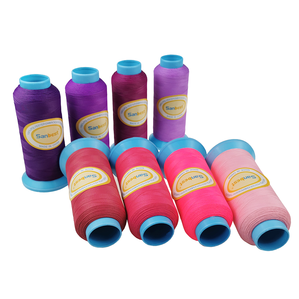 Sanbest Matt Embroidery Thread - مراجعة Serger Thread Cone وسعره