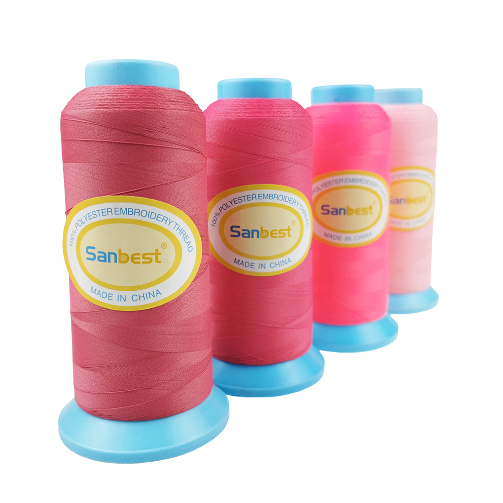 Sanbest Matt Embroidery Thread - مراجعة Serger Thread Cone وسعره