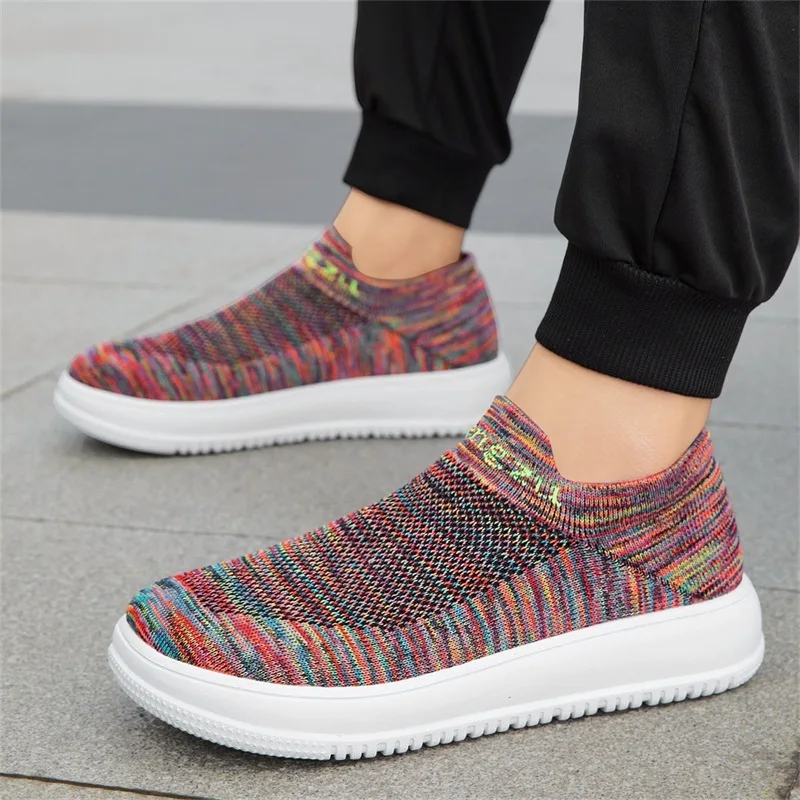 Summer Wide Toe Sneakers For M - مراجعة Knit Stabilizer Stretch وسعره