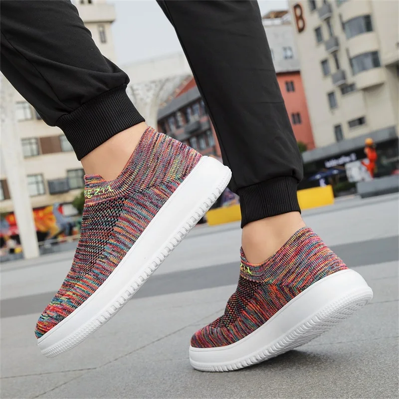 Summer Wide Toe Sneakers For M - مراجعة Knit Stabilizer Stretch وسعره