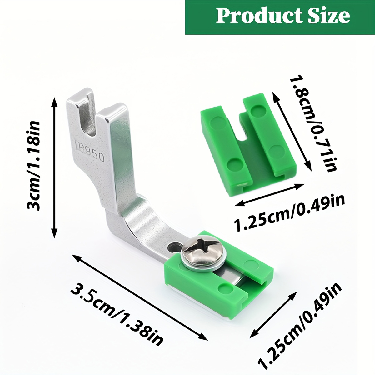 P950 Adjustable Ruffling Press - مراجعة Rolled Hem Foot وسعره