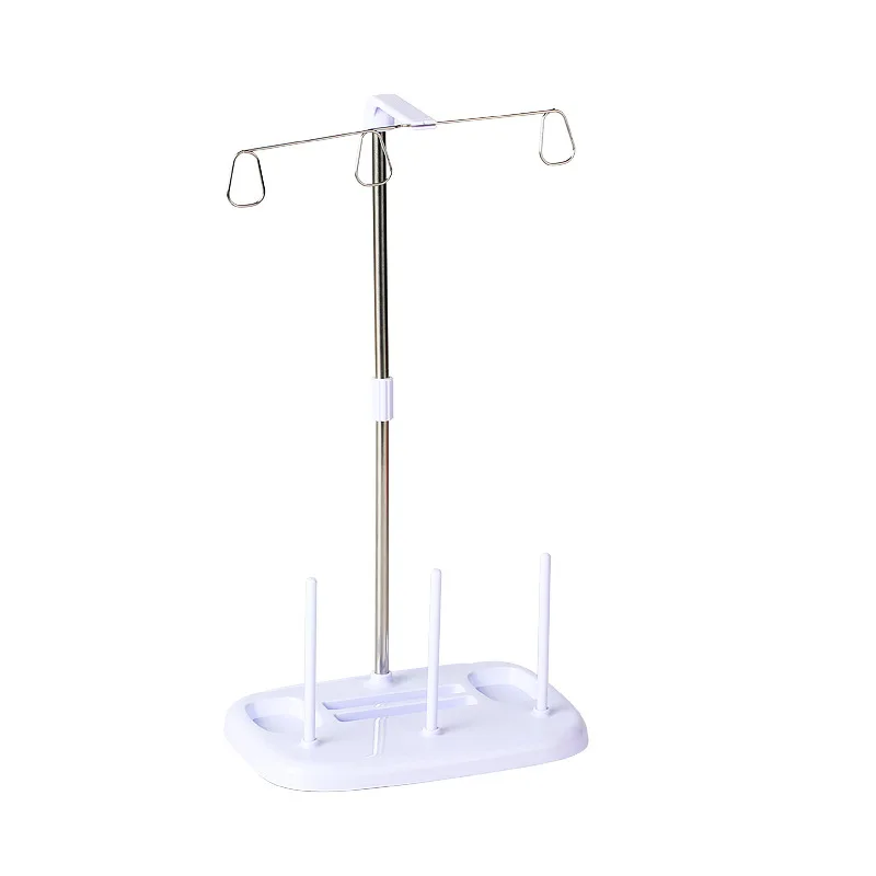 Plastic Cone Thread Stand | He - مراجعة Serger Thread Cone وسعره