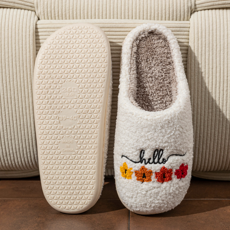Winter Women's Slippers Indoor - مراجعة Sewing House وسعره