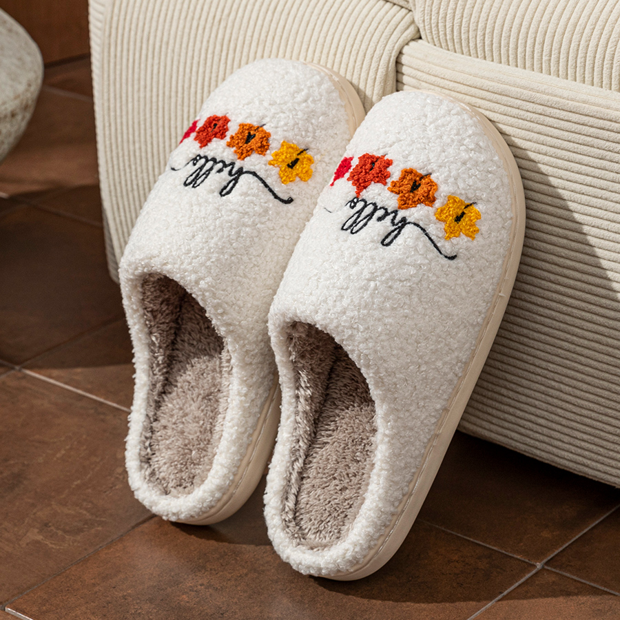 Winter Women's Slippers Indoor - مراجعة Sewing House وسعره